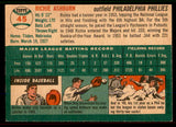 1954 Topps Baseball #045 Richie Ashburn Phillies EX-MT 545847