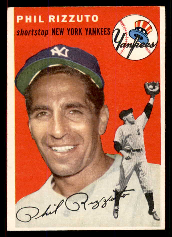 1954 Topps Baseball #017 Phil Rizzuto Yankees VG-EX 545851