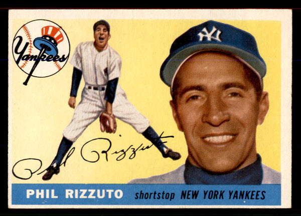 1955 Topps Baseball #189 Phil Rizzuto Yankees EX-MT 545852