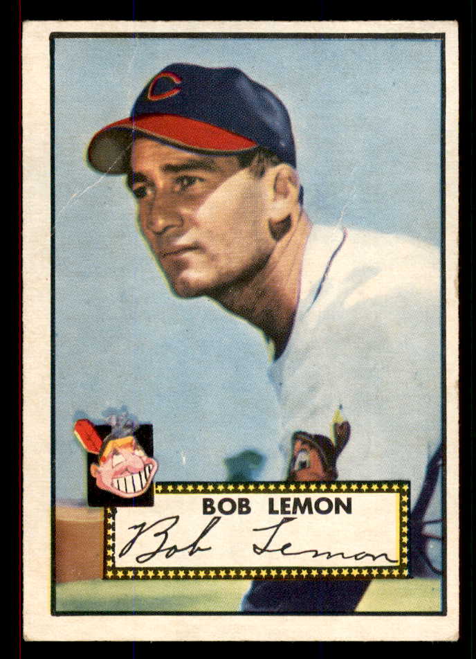1952 Topps Baseball #268 Bob Lemon Indians Good 545857