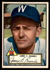 1952 Topps Baseball #002 Pete Runnels Senators VG-EX Black 545862