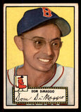 1952 Topps Baseball #022 Dom Dimaggio Red Sox VG-EX Black 545863