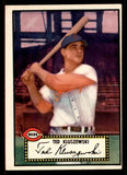 1952 Topps Baseball #029 Ted Kluszewski Reds EX Black 545864