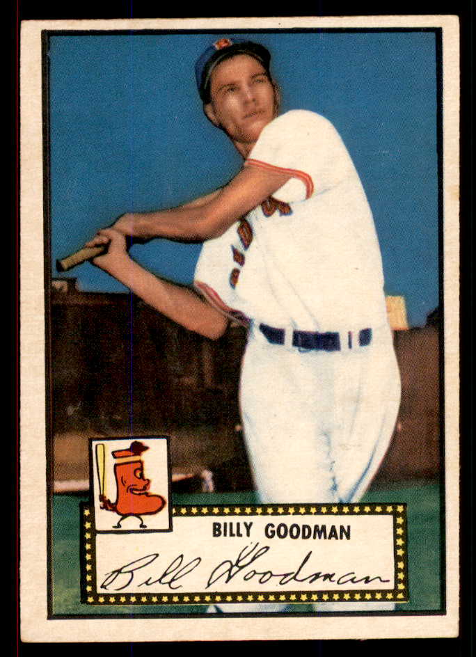 1952 Topps Baseball #023 Billy Goodman Red Sox EX-MT Red 545872