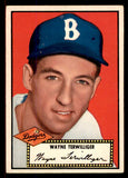 1952 Topps Baseball #007 Wayne Terwilliger Dodgers EX Black 545874