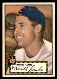 1952 Topps Baseball #018 Merrill Combs Indians EX Black 545878