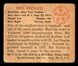 1950 Bowman Baseball #011 Phil Rizzuto Yankees VG 545889