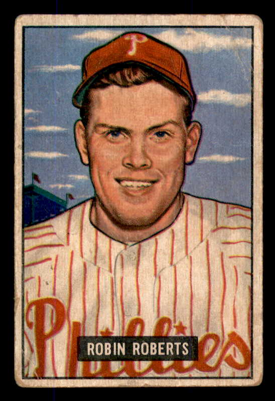 1951 Bowman Baseball #003 Robin Roberts Phillies GD-VG 545895