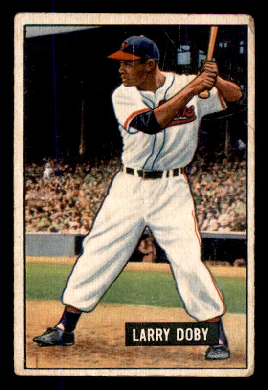 1951 Bowman Baseball #151 Larry Doby Indians VG 545897