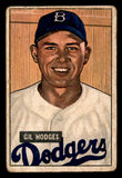 1951 Bowman Baseball #007 Gil Hodges Dodgers GD-VG 545900