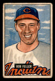 1951 Bowman Baseball #030 Bob Feller Indians Good 545901