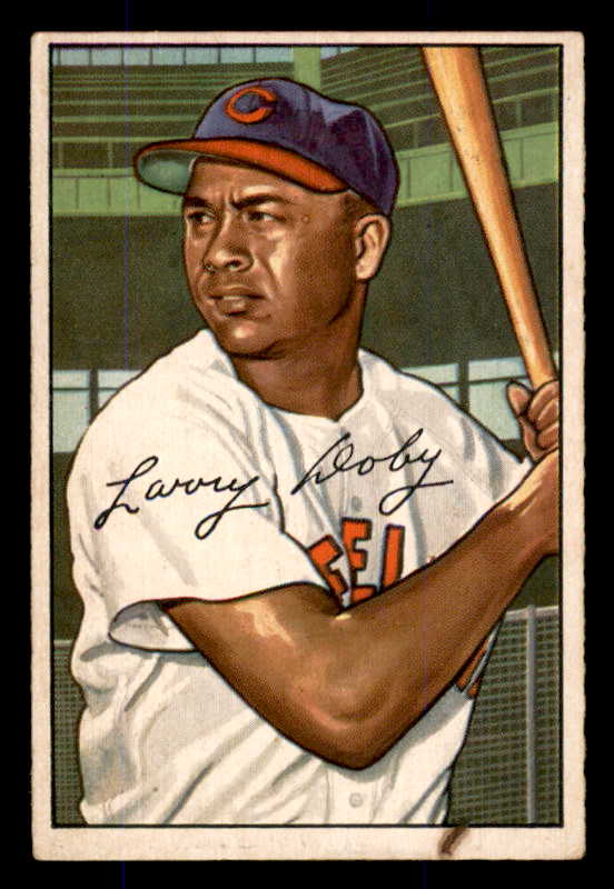 1952 Bowman Baseball #115 Larry Doby Indians GD-VG 545905
