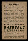 1952 Bowman Baseball #080 Gil Hodges Dodgers VG-EX 545907