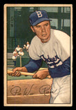 1952 Bowman Baseball #008 Pee Wee Reese Dodgers VG-EX/EX 545912