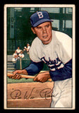 1952 Bowman Baseball #008 Pee Wee Reese Dodgers VG-EX/EX 545913