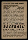 1952 Bowman Baseball #008 Pee Wee Reese Dodgers VG-EX/EX 545913