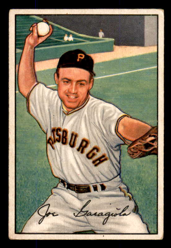 1952 Bowman Baseball #027 Joe Garagiola Pirates VG-EX 545918