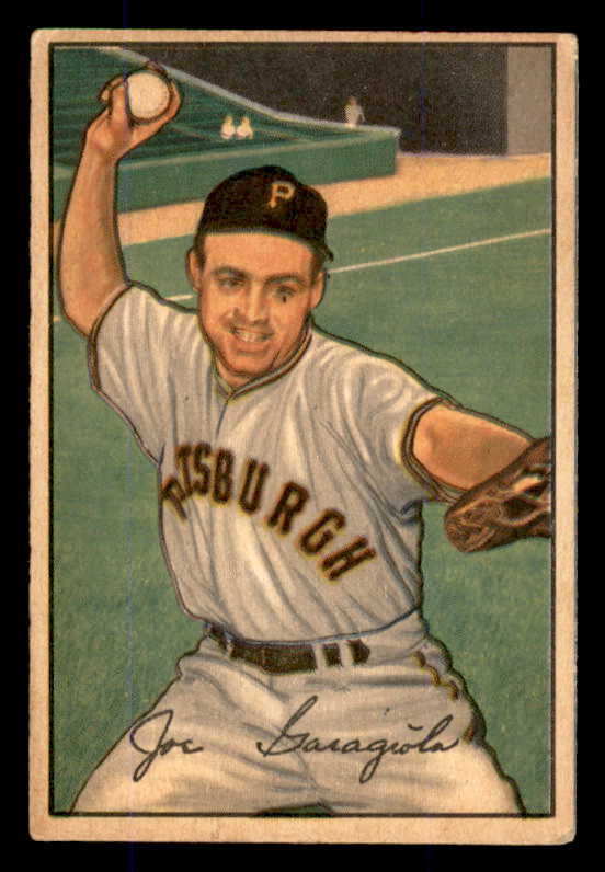 1952 Bowman Baseball #027 Joe Garagiola Pirates VG-EX 545919