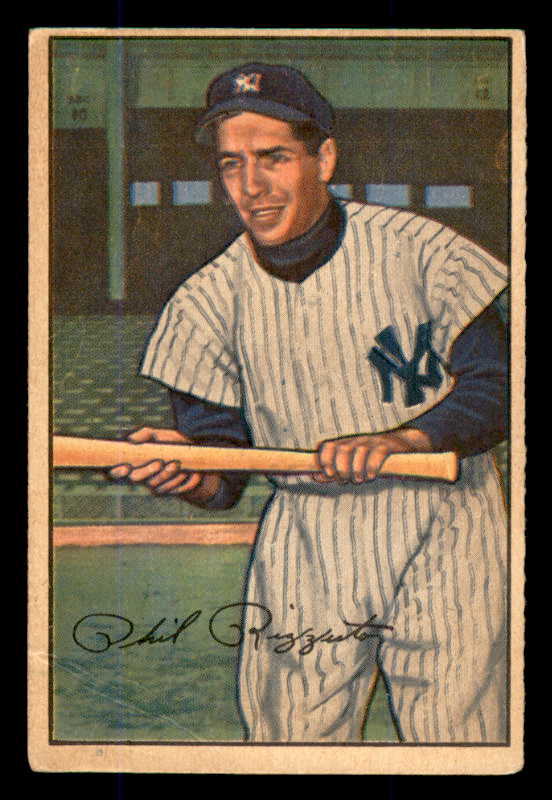 1952 Bowman Baseball #052 Phil Rizzuto Yankees VG 545921