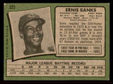 1971 Topps Baseball #525 Ernie Banks Cubs EX 545929