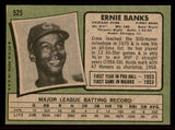 1971 Topps Baseball #525 Ernie Banks Cubs EX-MT 545931