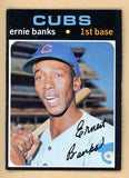 1971 Topps Baseball #525 Ernie Banks Cubs EX-MT 545932