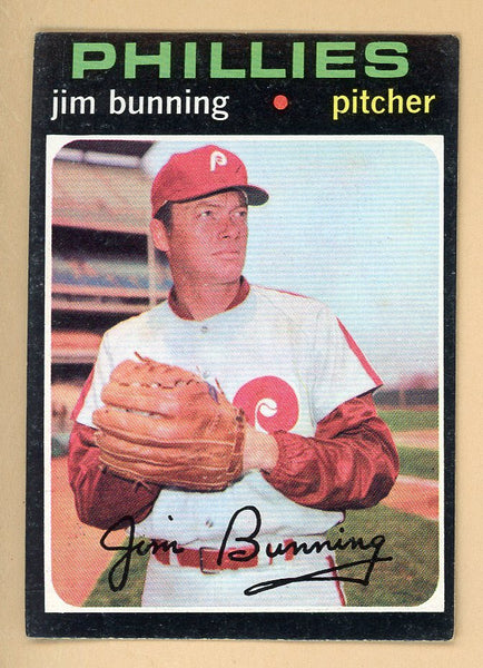 1971 Topps Baseball #574 Jim Bunning Phillies EX-MT 545938