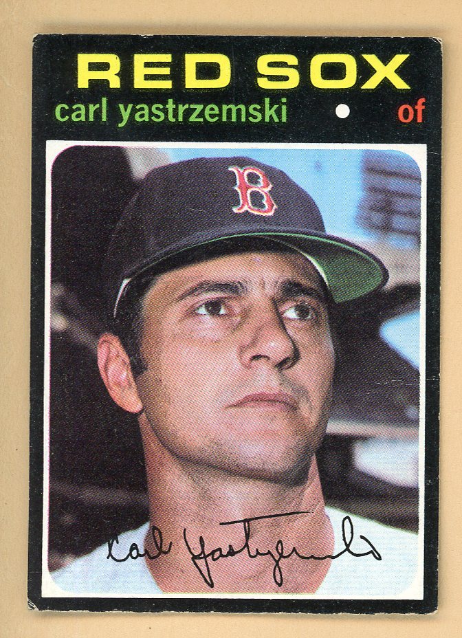 1971 Topps Baseball #530 Carl Yastrzemski Red Sox VG-EX 545947