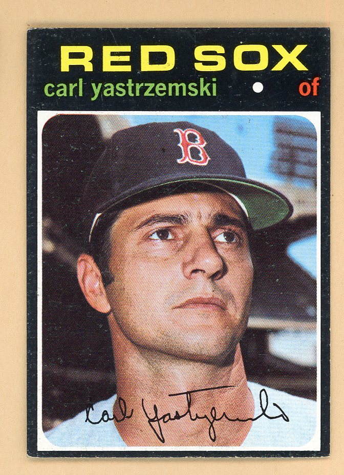 1971 Topps Baseball #530 Carl Yastrzemski Red Sox EX-MT/NR-MT 545948