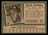 1971 Topps Baseball #230 Willie Stargell Pirates EX-MT 545952