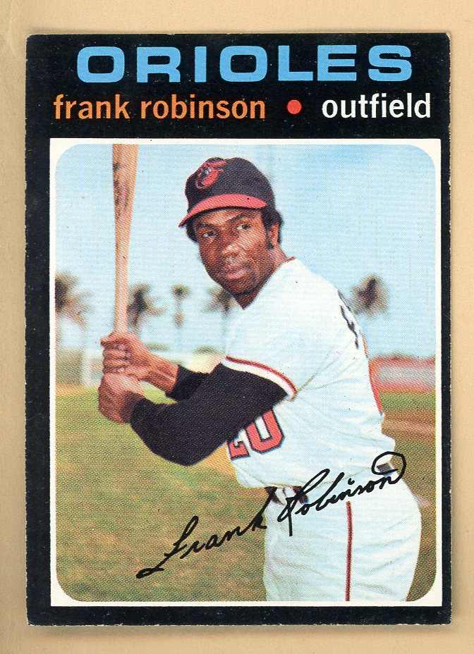 1971 Topps Baseball #640 Frank Robinson Orioles EX-MT 545953