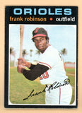 1971 Topps Baseball #640 Frank Robinson Orioles EX-MT 545954