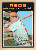 1971 Topps Baseball #100 Pete Rose Reds EX 545956