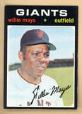 1971 Topps Baseball #600 Willie Mays Giants EX-MT 545962