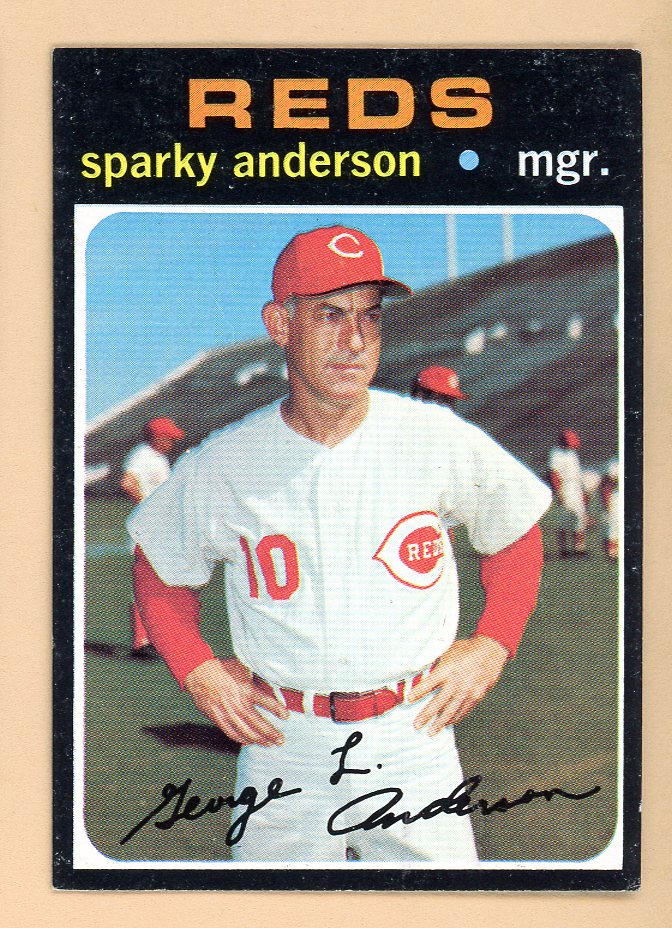 1971 Topps Baseball #688 Sparky Anderson Reds EX-MT/NR-MT 545970