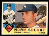 1960 Topps Baseball #529 Norm Sherry Dodgers EX-MT 545978