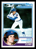 1983 Topps #083 Ryne Sandberg Cubs NR-MT 545983