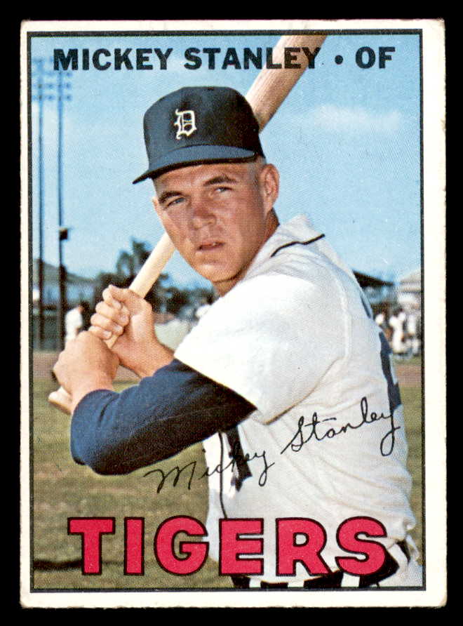 1967 Topps Baseball #607 Mickey Stanley Tigers VG-EX 545986