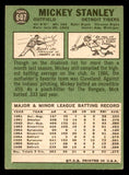 1967 Topps Baseball #607 Mickey Stanley Tigers VG-EX 545986