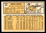 1963 Topps Baseball #498 Eddie Kasko Reds EX 545989