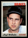1970 Topps Baseball #017 Hoyt Wilhelm Braves VG-EX 545992