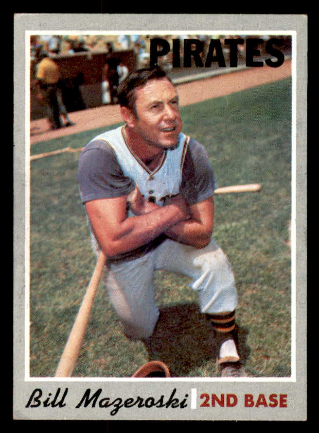 1970 Topps Baseball #440 Bill Mazeroski Pirates EX+/EX-MT 545995