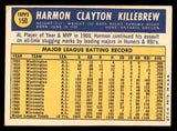 1970 Topps Baseball #150 Harmon Killebrew Twins EX 545998