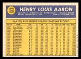 1970 Topps Baseball #500 Hank Aaron Braves EX+/EX-MT 546000