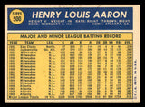 1970 Topps Baseball #500 Hank Aaron Braves VG-EX 546001