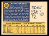 1970 Topps Baseball #502 Rollie Fingers A's EX-MT 546007