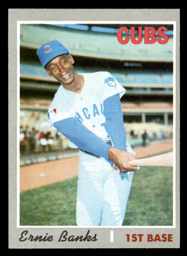 1970 Topps Baseball #630 Ernie Banks Cubs EX-MT 546008