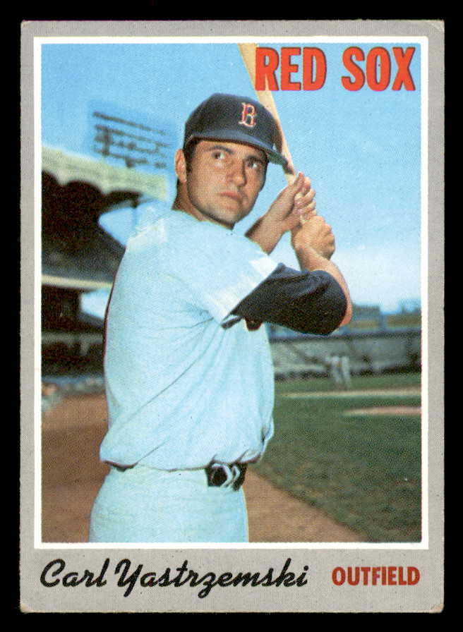 1970 Topps Baseball #010 Carl Yastrzemski Red Sox VG-EX 546011