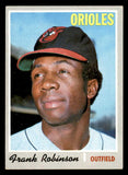 1970 Topps Baseball #700 Frank Robinson Orioles EX 546012