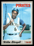 1970 Topps Baseball #470 Willie Stargell Pirates EX+/EX-MT 546015